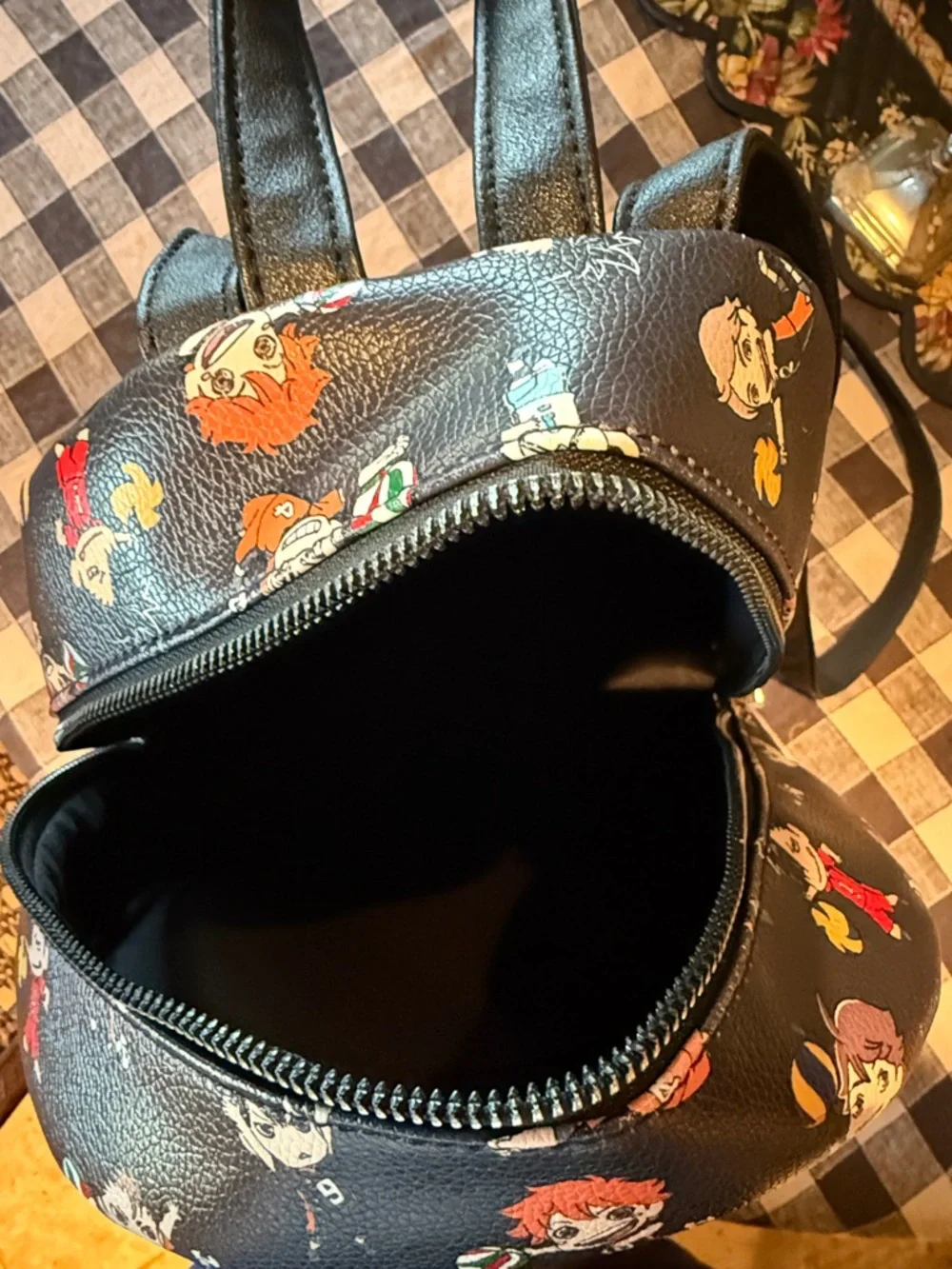 Haikyu Chibi Characters Anime Mini Backpack Bag